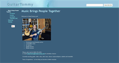 Desktop Screenshot of guitartommy.com